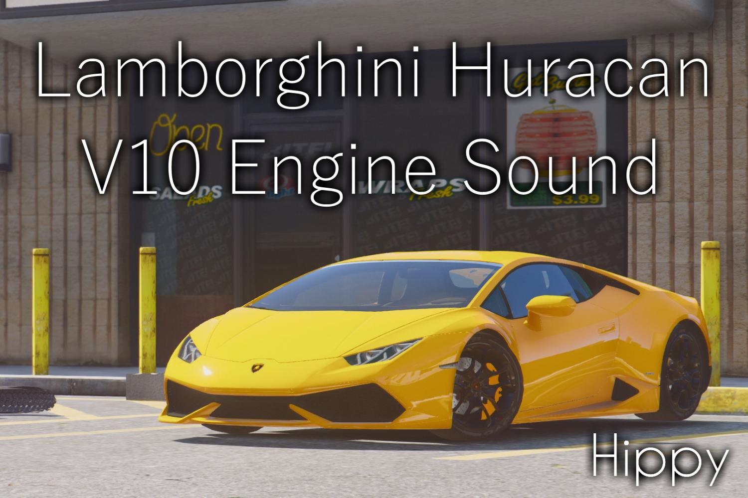 Lamborghini engine sound